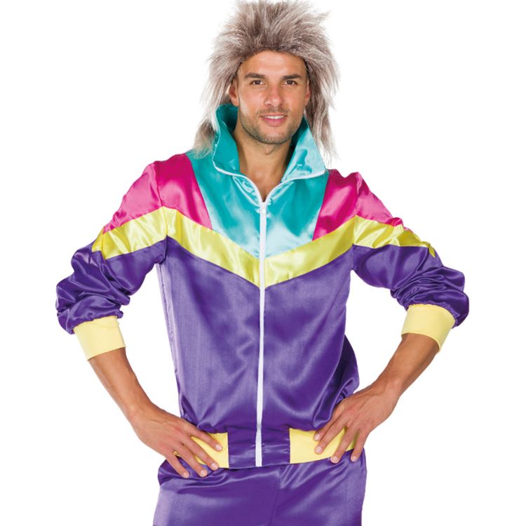 Vokuhila Perücke Rod mit dunkelblonden Haaren für Herren Vokuhila Perücke Rod mit dunkelblonden Haaren für Herren Kostüm-Zubehör 80er 90er Jahre Bad Taste Party Fasching Karneval Mottoparty