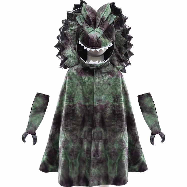 Dinosaurier Kostüm Dilophosaurus Echse für Kinder 4-8 Jahre grün Tier Fasching Karneval Mottoparty Kinderfasching Dino Saurier Dino-Kostüm Urzeit Dinosaurier Kostüm Dilophosaurus Echse für Kinder 4-8 Jahre grün Tier Fasching Karneval Mottoparty Kinderfasching Dino Saurier Dino-Kostüm Urzeit