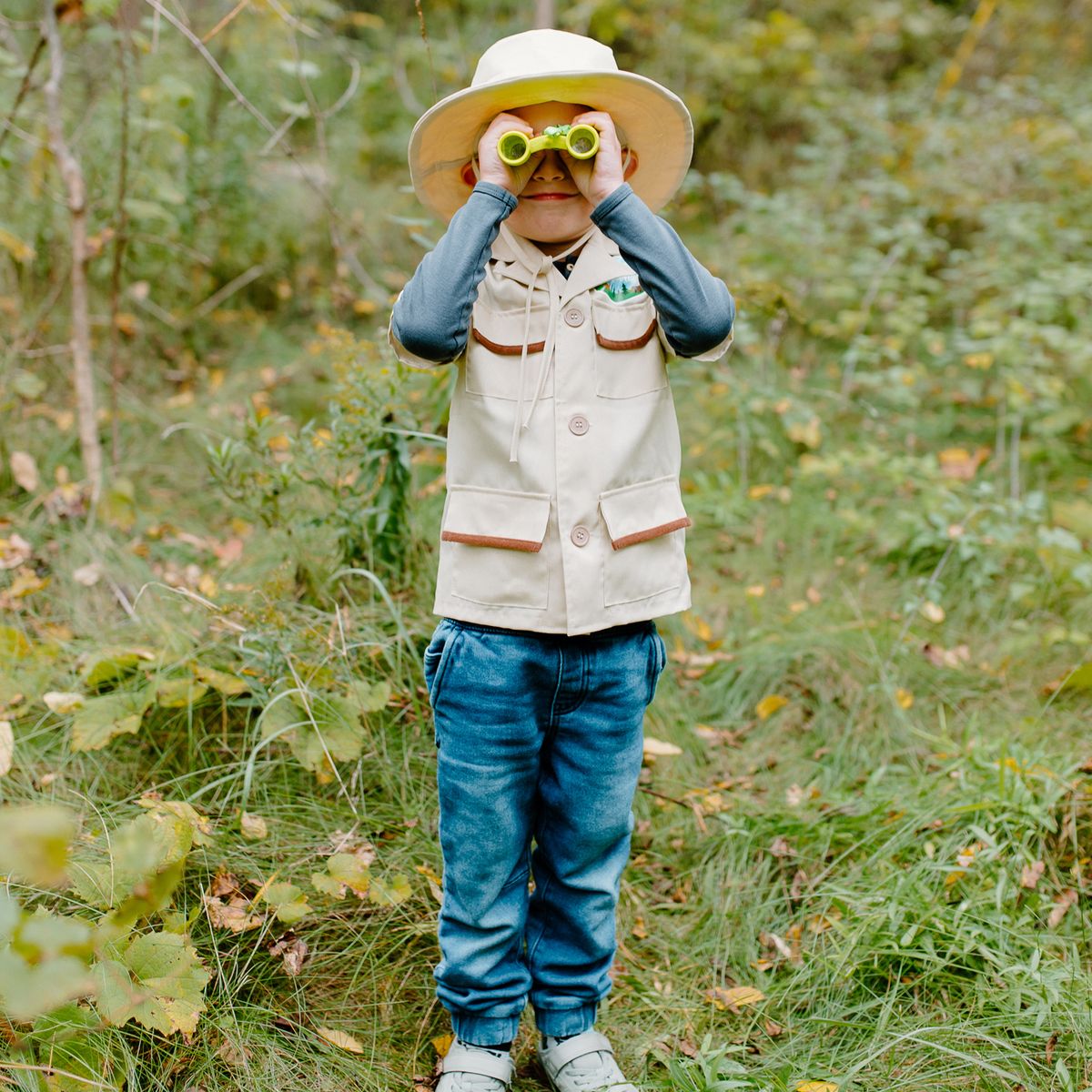 Hut Cowboy junior, braun, für Kinder - Kinder-Perücken & Kinder