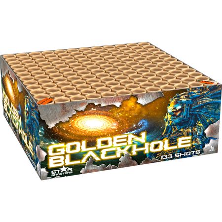 Golden Blackhole Verbundfeuerwerk 90 Sek. von Lesli