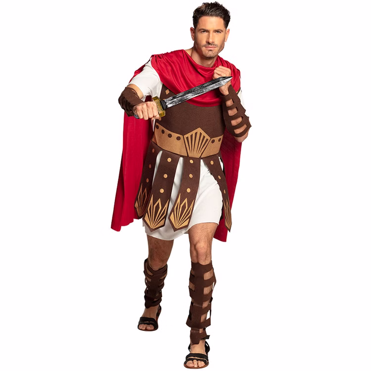 Gladiator Kostüm Römischer Krieger Quintus für Herren Gr. M/L Antike Römer Grieche Fasching Karneval Mottoparty Paarkostüm Gladiator Kostüm Römischer Krieger Quintus für Herren Gr. M/L Antike Römer Grieche Fasching Karneval Mottoparty Paarkostüm