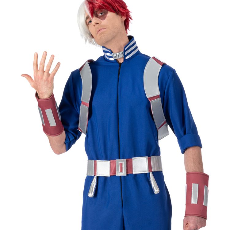 My Hero Academia Kostüm Shoto Todoroki für Herren My Hero Academia Kostüm Shoto Todoroki für Herren Gr. S-L blau Manga Anime Filmheld Serienheld Comic Fasching Karnevak Mottoparty Gruppenkostüm Cosplay