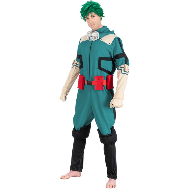 My Hero Academia Kostüm Izuku Midoriya für Herren My Hero Academia Kostüm Izuku Midoriya für Herren Gr. S-L grün Manga Anime Filmheld Serienheld Comic Fasching Karneval Mottoparty Gruppenkostüm Cosplay