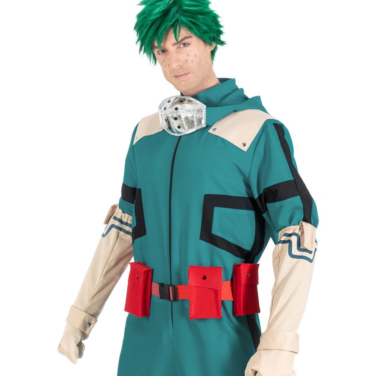 My Hero Academia Kostüm Izuku Midoriya für Herren My Hero Academia Kostüm Izuku Midoriya für Herren Gr. S-L grün Manga Anime Filmheld Serienheld Comic Fasching Karneval Mottoparty Gruppenkostüm Cosplay