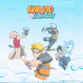 Naruto Shippuden Party-Set Kindergeburtstag 38-tlg. Party-Deko Tischdeko Deko Dekoration Kindergeburtstag Geburtstag Manga Anime Comic Filmheld Party-Geschirr