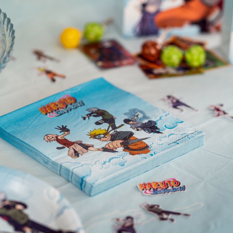 Naruto Shippuden Party-Set Kindergeburtstag 38-tlg. Party-Deko Naruto Shippuden Party-Set Kindergeburtstag 38-tlg. Party-Deko Tischdeko Deko Dekoration Kindergeburtstag Geburtstag Manga Anime Comic Filmheld Party-Geschirr