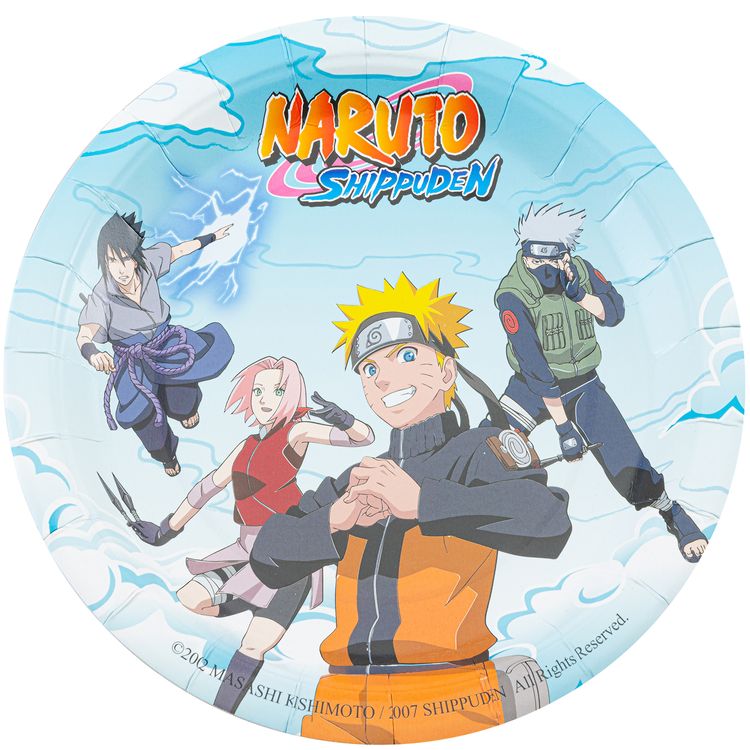 Naruto Shippuden Party-Set Kindergeburtstag 38-tlg. Party-Deko Naruto Shippuden Party-Set Kindergeburtstag 38-tlg. Party-Deko Tischdeko Deko Dekoration Kindergeburtstag Geburtstag Manga Anime Comic Filmheld Party-Geschirr