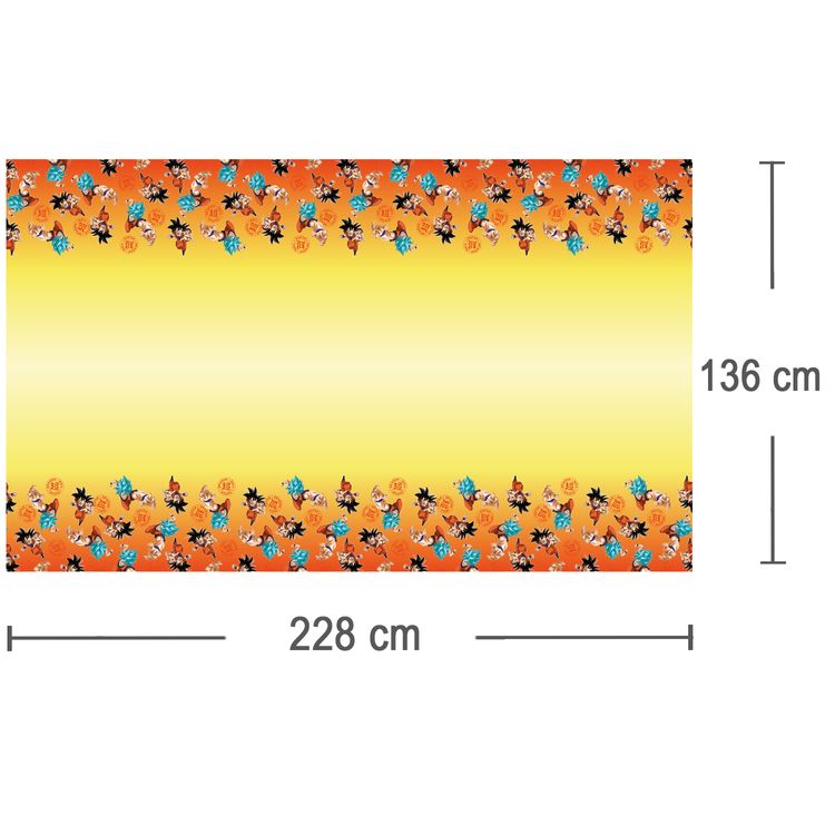 Dragon Ball Party-Set Kindergeburtstag 38-tlg. Party-Deko Tischdeko Deko Dekoration Kindergeburtstag Geburtstag Manga Anime Comic Filmheld Party-Geschirr