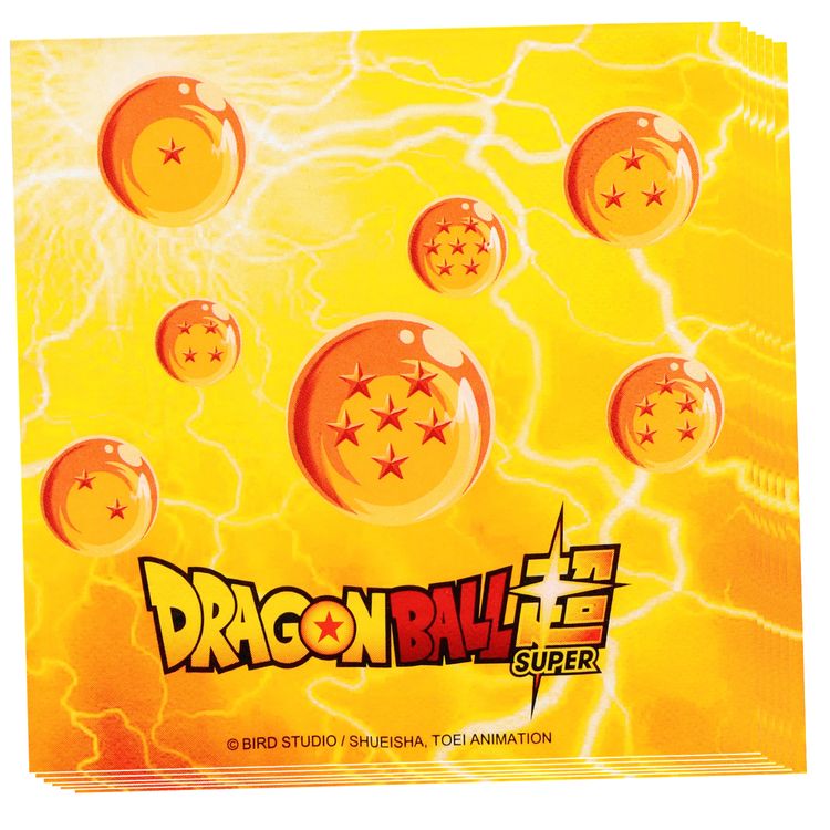 Dragon Ball Party-Set Kindergeburtstag 38-tlg. Party-Deko Tischdeko Deko Dekoration Kindergeburtstag Geburtstag Manga Anime Comic Filmheld Party-Geschirr