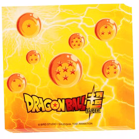XXL Dragon Ball Party-Set Kindergeburtstag 73-tlg. Party-Deko Tischdeko Deko Dekoration Kindergeburtstag Geburtstag Manga Anime Comic Filmheld Party-Geschirr