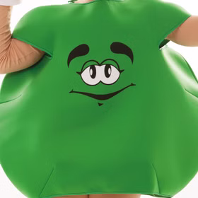 Schokolinsen Kostüm Set für 4 Erwachsene gelb grün rot blau Sweet Candy Gruppenkostüm Paarkostüm Fasching Karneval Mottoparty Lebensmittel Sü0igkeit Schokobonbon Bonbon