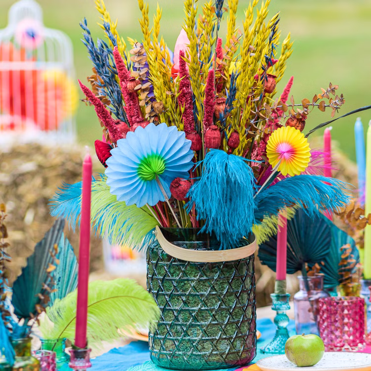 Vase grün Deko-Vase 18 x 26,7 cm mit Bambusgriff Kerzenhalter Windlicht Tisch-Deko Hochzeit Geburtstag Sommerfest Herbst Winter Garten-Party Wohn Accessoire Home Dekoration Vase grün Deko-Vase 18 x 26,7 cm mit Bambusgriff Kerzenhalter Windlicht Tisch-Deko Hochzeit Geburtstag Sommerfest Herbst Winter Garten-Party Wohn Accessoire Home Dekoration