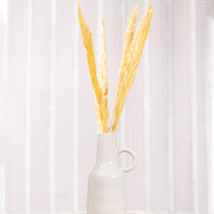 Getrocknetes Pampasgras 6 Stück 65-75 cm lang Trockenblumen Deko Getrocknetes Pampasgras Rot Gelb 6 Stück 65-75 cm lang Trockenblumen Deko Tisch-Deko Hochzeit Geburtstag Garten-Party Sommerfest Wohn-Accessoire Wohn-Deko Vasen-Deko Dekoideen