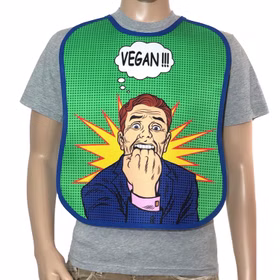 Erwachsenen Latz Vegan Partygag Geburtstag Geschenk JGA Herren witzige Geschenkidee Vatertag Erwachsenen Latz Vegan Partygag Geburtstag Geschenk JGA Herren witzige Geschenkidee Vatertag
