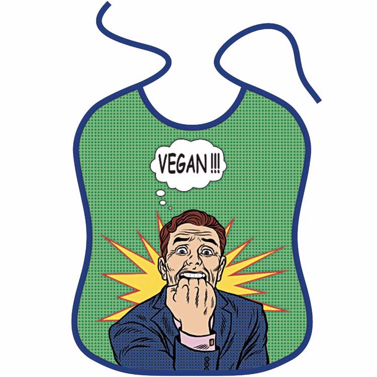 Erwachsenen Latz Vegan Partygag Geburtstag Geschenk JGA Herren witzige Geschenkidee Vatertag Erwachsenen Latz Vegan Partygag Geburtstag Geschenk JGA Herren witzige Geschenkidee Vatertag