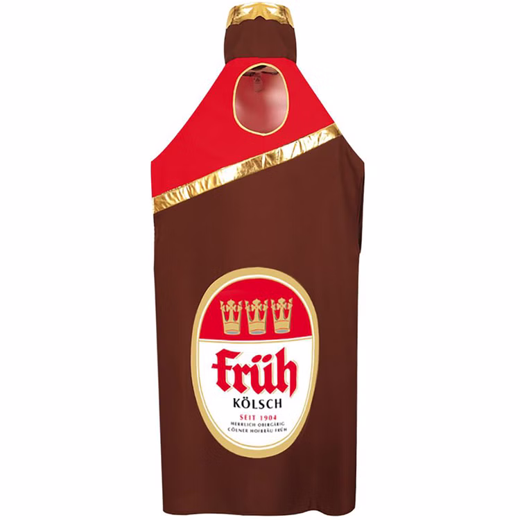 Bier Kostüm Früh Kölsch Bierflasche Hofbräu für Erwachsene Bierkostüm Kölscher Bier JGA Fasching Karneval Mottoparty Geburtstag Paar- und Gruppenkostüm Bier Kostüm Früh Kölsch Bierflasche Hofbräu für Erwachsene Bierkostüm Kölscher Bier JGA Fasching Karneval Mottoparty Geburtstag Paar- und Gruppenkostüm