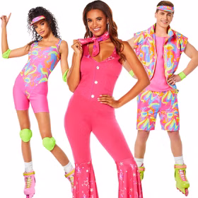 Barbie Kostüm aus Barbie der Film Inliner-Barbie pink für Damen Gr. S-L bunt Barbie der Film Filmheld Fasching Karneval Mottoparty Paar- und Gruppenkostüm Barbie Kostüm aus Barbie der Film Inliner-Barbie pink für Damen Gr. S-L bunt Barbie der Film Filmheld Fasching Karneval Mottoparty Paar- und Gruppenkostüm