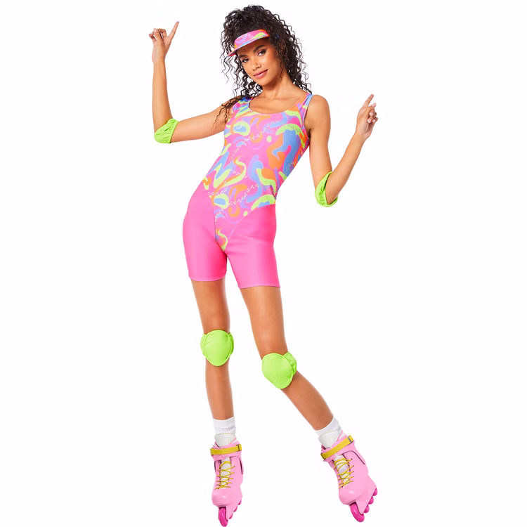 Barbie Kostüm aus Barbie der Film Inliner-Barbie pink für Damen Gr. S-L bunt Barbie der Film Filmheld Fasching Karneval Mottoparty Paar- und Gruppenkostüm Barbie Kostüm aus Barbie der Film Inliner-Barbie pink für Damen Gr. S-L bunt Barbie der Film Filmheld Fasching Karneval Mottoparty Paar- und Gruppenkostüm