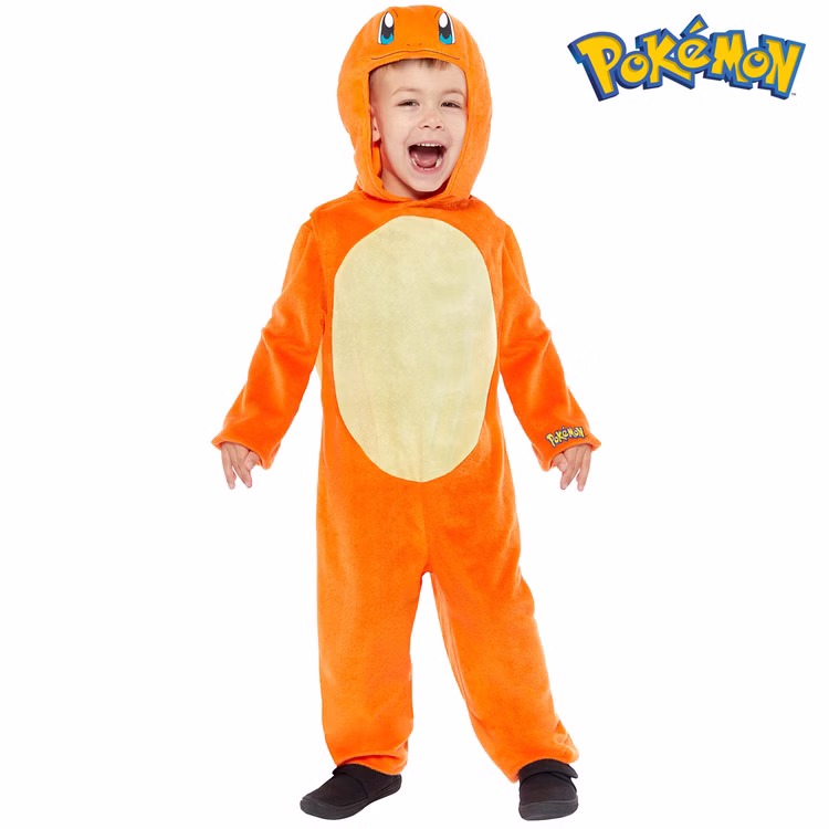 Pokemon Kostüm Glumanda für Kinder 3-10 Jahre orange Filmheld Tier Fasching Karneval Mottoparty Lizenzkostüm Manga Comic Serie Kinderfasching Pokemon Kostüm Glumanda für Kinder 3-10 Jahre orange Filmheld Tier Fasching Karneval Mottoparty Lizenzkostüm Manga Comic Serie Kinderfasching