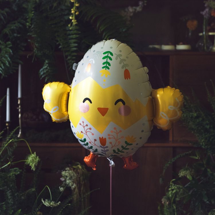 Küken Folienballon Osterküken 57 x 53 cm Party-Deko Ostern