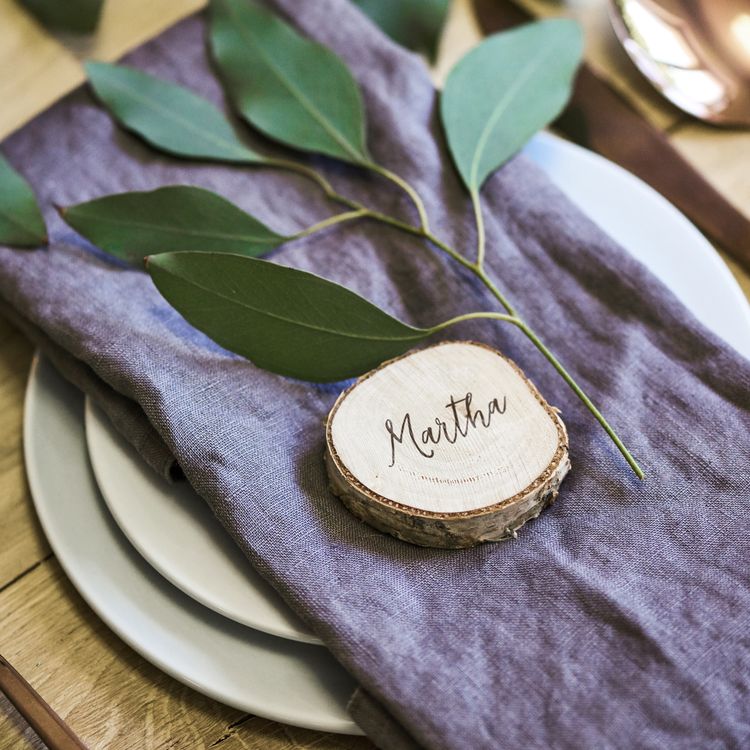 Baumscheibe Birke 20 Stück 4,5-6,5 x 1 cm Holzscheibe Tisch-Deko Basteln DIY Bastelbedarf Namensschild Baumscheibe zum Beschriften Hochzeit Geburtstag