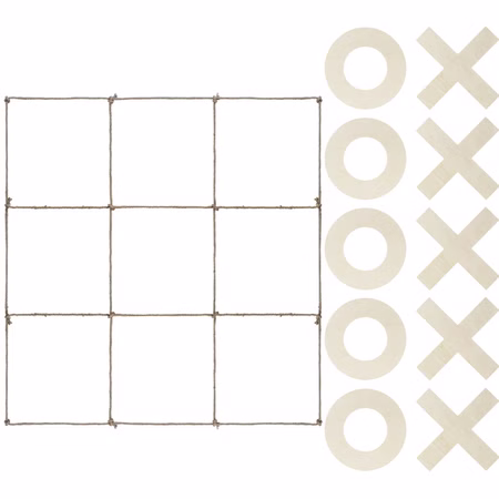 XXL Tic Tac Toe Spiel 120 x 112 cm aus Holz für Picknick für Hochzeit Geburtstag Party-Spiele für Drinnen und Draußen Kinder & Erwachsene XXL Tic Tac Toe Spiel 120 x 112 cm aus Holz für Picknick für Hochzeit Geburtstag Party-Spiele für Drinnen und Draußen Kinder & Erwachsene