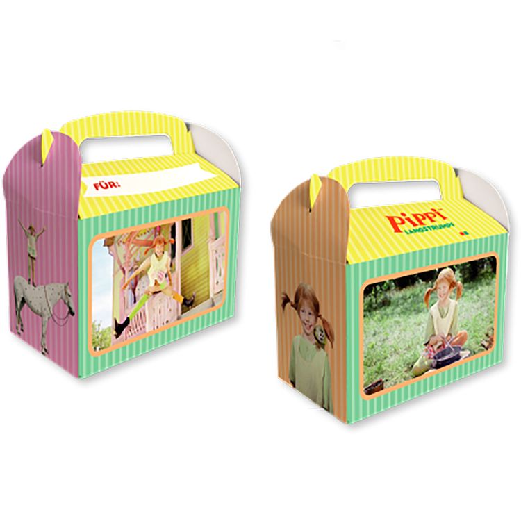 Pippi Langstrumpf XXL Party-Set 78-tlg. Tisch-Deko Pippi Langstrumpf XXL Party-Set 78-tlg. Tisch-Deko Party-Zubehör Party-Geschirr Kindergeburtstag Mottoparty