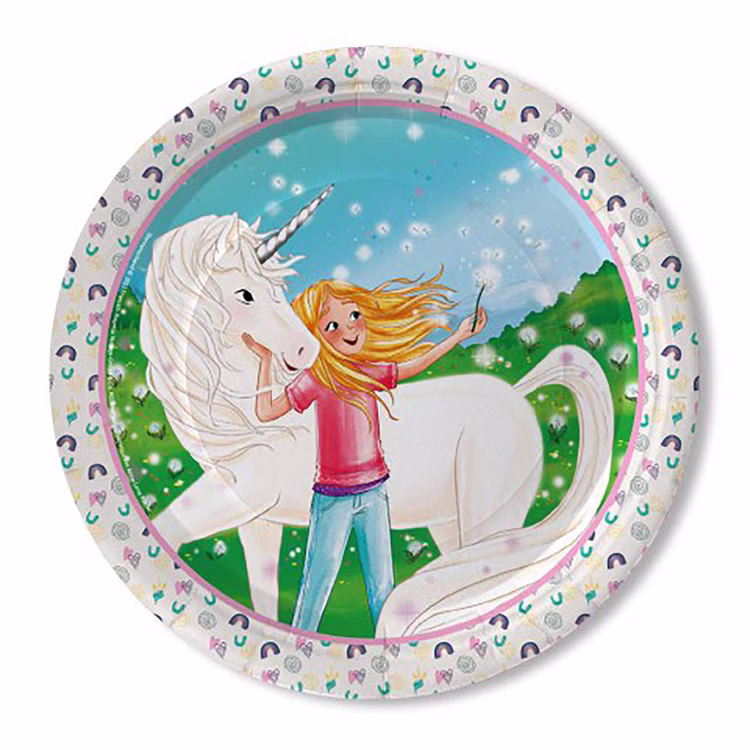 Sternenschweif Party-Set Einhorn 45-tlg. Tisch-Deko Party-Zubehör Einhorn Märchen Kindergeburtstag Geschirr-Dekoration Sternenschweif Party-Set Einhorn 45-tlg. Tisch-Deko Party-Zubehör Einhorn Märchen Kindergeburtstag Geschirr-Dekoration