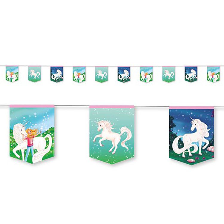 Sternenschweif Party-Set Einhorn 45-tlg. Tisch-Deko Sternenschweif Party-Set Einhorn 45-tlg. Tisch-Deko Party-Zubehör Einhorn Märchen Kindergeburtstag Geschirr-Dekoration