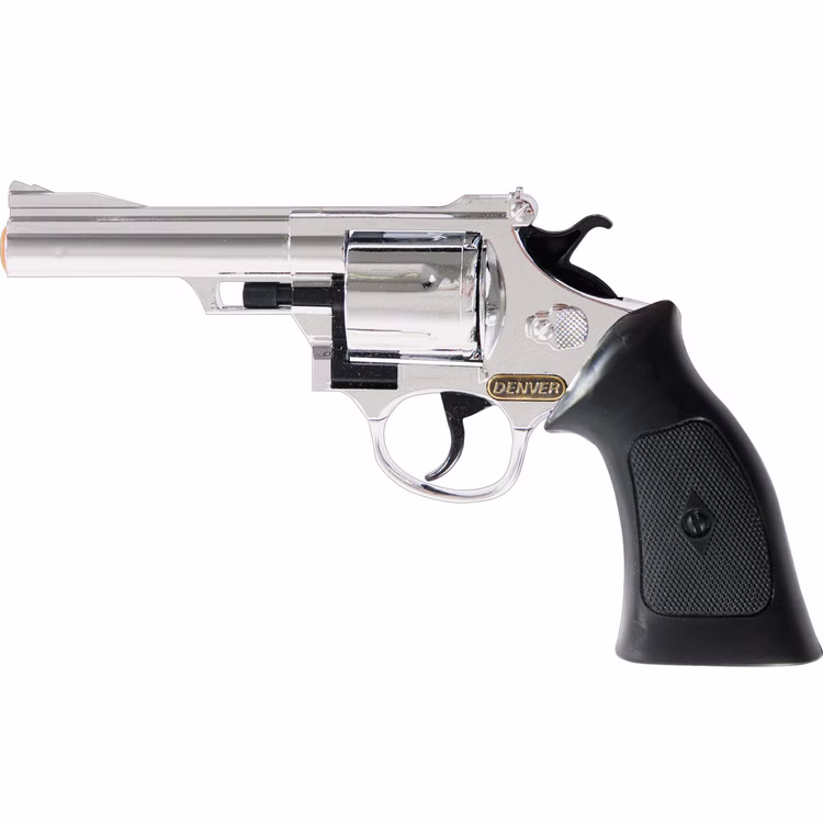 Pistole Denver Chrom 22 cm Western-Colt mit 144 Schuss Munition Spielzeug-Revolver Kostüm-Zubehör Kinder-Spielzeug Cowboy Wilder Westen Western Fasching Karneval Mottoparty Kinderfasching Pistole Denver Chrom 22 cm Western-Colt mit 144 Schuss Munition Spielzeug-Revolver Kostüm-Zubehör Kinder-Spielzeug Cowboy Wilder Westen Western Fasching Karneval Mottoparty Kinderfasching