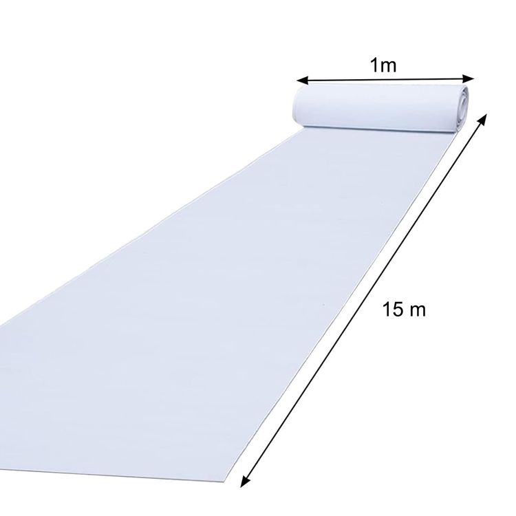 Weißer Teppich 1 x 15 m VIP Party-Zubehör weißer Läufer aus Vlies Hochzeit Weißer Teppich 1 x 15 m VIP Party-Zubehör weißer Läufer aus Vlies Hochzeit Deko-Zubehör Wedding Dekoration Hochzeit Brautpaar Trauung