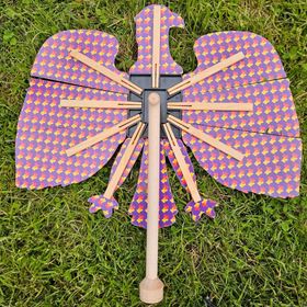 Treffspiel Adlerschießen Spielzeug aus Holz bunt mit 6 Pfeilen & Armbrust Pfeil und Bogen Indianer Rollenspiel für Kinder hochwertiges Holzspielzeug made in Germany
