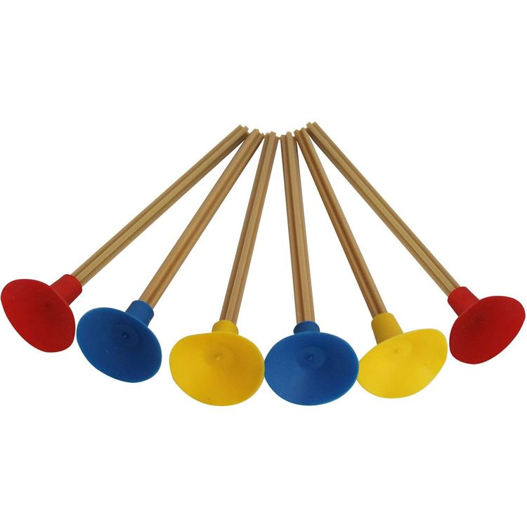 Pfeile-Set 6 Stück Sicherheitspfeile aus Holz für Kinder Zubehör für Armbrust Pfeil und Bogen Indianer Rollenspiel für Kinder hochwertiges Holzspielzeug made in Germany