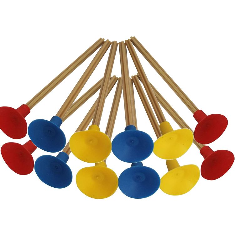 Pfeile-Set 12 Stück Sicherheitspfeile aus Holz für Kinder Zubehör für Armbrust Pfeil und Bogen Indianer Rollenspiel für Kinder hochwertiges Holzspielzeug made in Germany