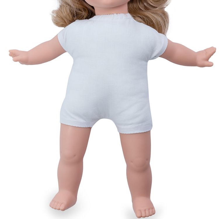 Puppe Leni 40 cm mit langen Haaren & Schnuller Weichkörper für Kinder Puppe Leni 40 cm mit langen Haaren & Schnuller Weichkörper für Kinder Spielzeug-Puppe Spielpuppe Spielwaren Geschenkidee Geburtstag Ostern