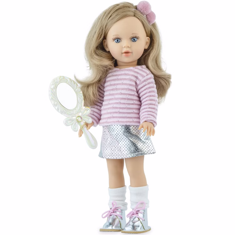 Puppe Taylor 40 cm mit langen blonden Haaren und Vinylkörper für Kinder Spielzeug-Puppe Spielpuppe Spielwaren Geschenkidee Geburtstag Weihnachten Puppe Taylor 40 cm mit langen blonden Haaren und Vinylkörper für Kinder Spielzeug-Puppe Spielpuppe Spielwaren Geschenkidee Geburtstag Weihnachten