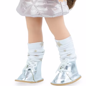 Puppe Linda 40 cm mit braunen geflochtenen Zöpfen und Vinylkörper für Kinder Spielzeug-Puppe Spielpuppe Spielwaren Geschenkidee Geburtstag Weihnachten Puppe Linda 40 cm mit braunen geflochtenen Zöpfen und Vinylkörper für Kinder Spielzeug-Puppe Spielpuppe Spielwaren Geschenkidee Geburtstag Weihnachten
