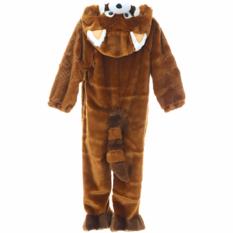Roter Panda Kostüm Kleiner Panda Fu für Babys & Kleinkinder Gr. 76-96 braun Tier Tierkostüm Fasching Karneval Mottoparty Kinderfasching Kindergeburtstag Roter Panda Kostüm Kleiner Panda Fu von Hinten