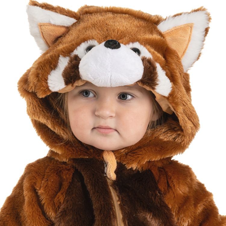 Roter Panda Kostüm Kleiner Panda Fu für Babys & Kleinkinder Roter Panda Kostüm Kleiner Panda Fu von Vorne