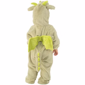 Drachen Kostüm Kleiner Mini Drache Yari für Babys & Kleinkinder Gr. 86-96 Tier Tierkostüm Fasching Karneval Mottoparty Kinderfasching Kindergeburtstag Drachen Kostüm Kleiner Mini Drache Yari von Hinten