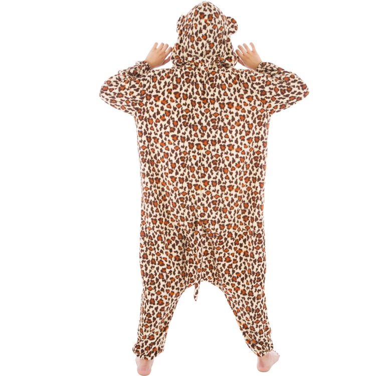 Leopard Kostüm Kigurumi für Damen Leopard Kostüm Kigurumi für Damen von Vorne