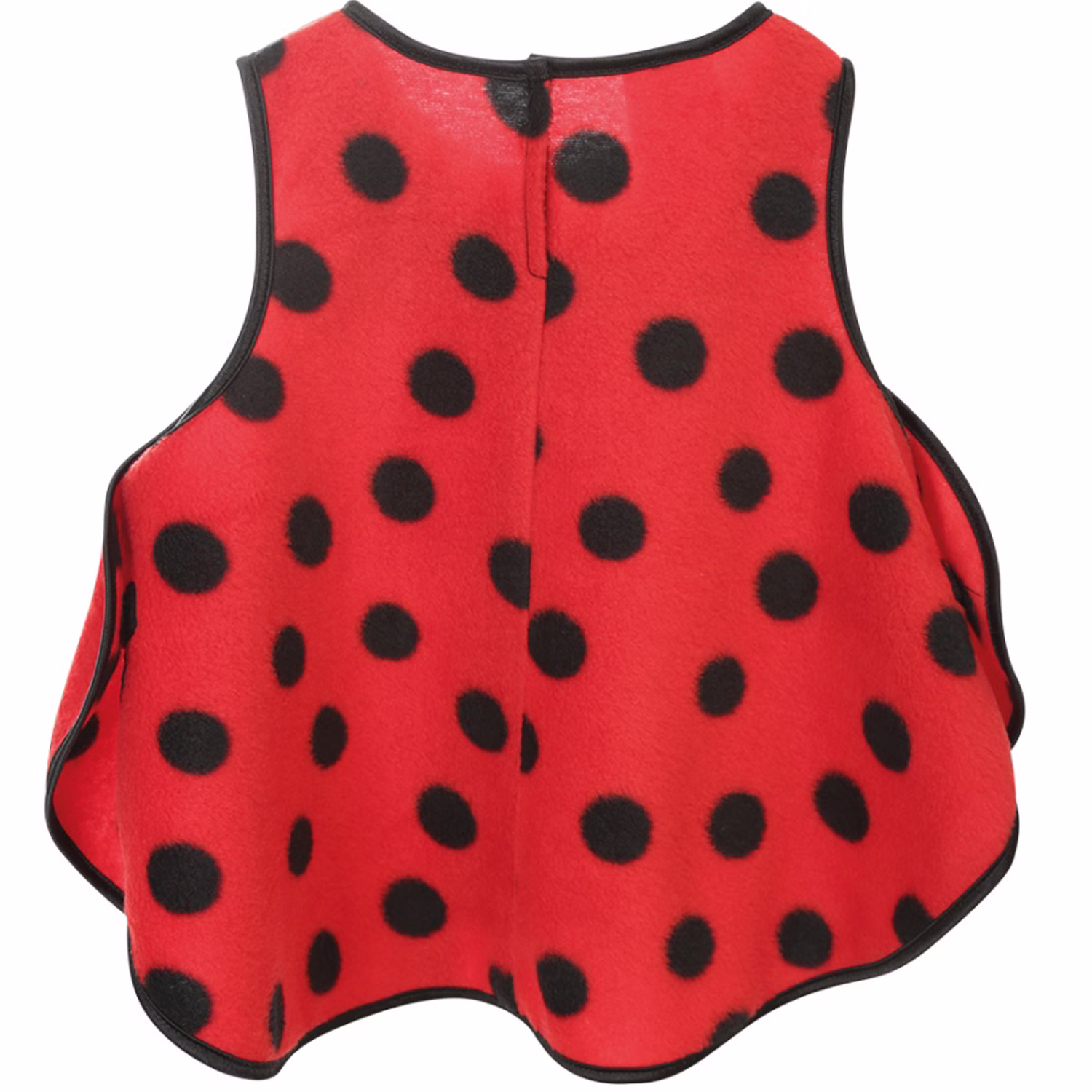 Marienkäfer Kostüm Käferle Ladybug für Kleinkinder Gr. 86-92 rot schwarz Tier Tierkostüm Unisex Fasching Karneval Kinderfasching Marienkäfer Kostüm Käferle Ladybug für Kleinkinder seitlich von Hinten freigestellt