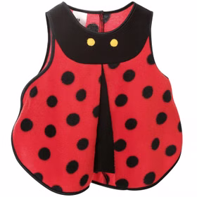 Marienkäfer Kostüm Käferle Ladybug für Kleinkinder seitlich von Vorne freigestellt