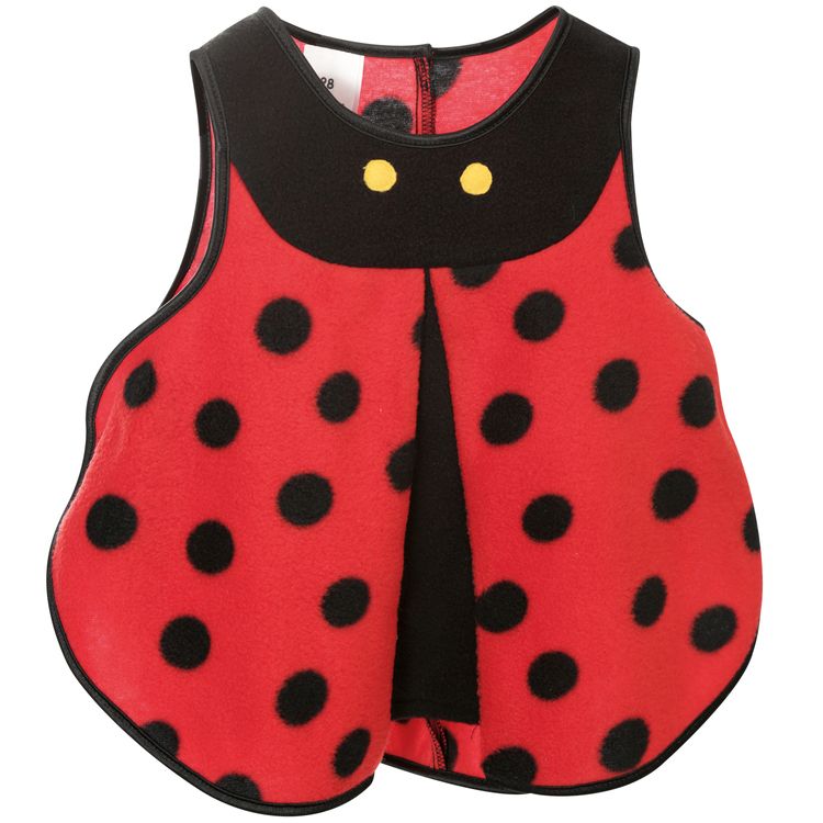 Marienkäfer Kostüm Käferle Ladybug für Kleinkinder Marienkäfer Kostüm Käferle Ladybug für Kleinkinder seitlich von Vorne