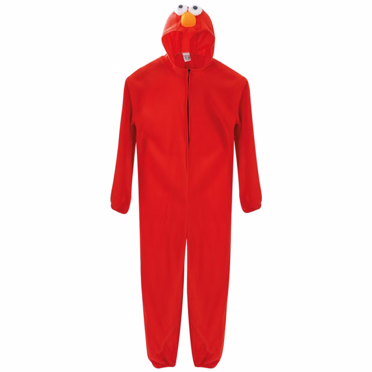 Monster Kostüm Kuschelmonster Omle Rot für Erwachsene Gr. L-XXL Fasching Karneval Mottoparty Unisex-Kostüm Monster Kostüm Kuschelmonster Omle Rot für Erwachsene von Vorne