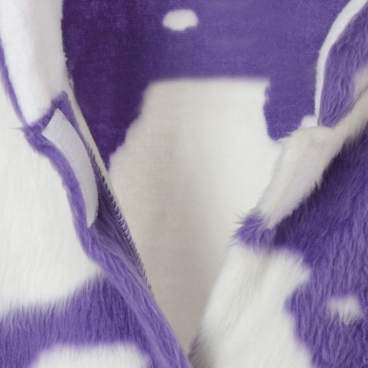 Kuh Kostüm Lila Kuh Kuhnigunde für Erwachsene für Damen und Herren von Vorne