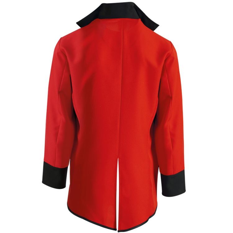 Teufel Kostüm LED Sakko Lucifer für Herren Teufel Kostüm LED Sakko Lucifer für Herren von Vorne mit LED-Symbol