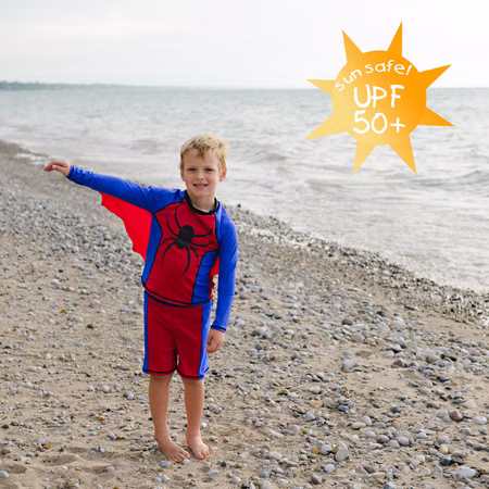 UV-Kleidung Super Spider 2-tlg. UPF 50+ UV Schutz Bademode für Kinder 3-6 Jahre UV-Kleidung Super Spider 2-tlg. UPF 50+ UV Schutz Bademode für Kinder 3-6 Jahre