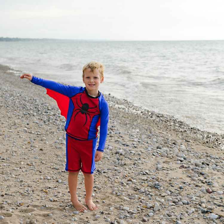 UV-Kleidung Super Spider 2-tlg. UPF 50+ UV Schützend Bademode für Kinder UV-Kleidung Super Spider 2-tlg. UPF 50+ UV Schutz Bademode für Kinder 3-6 Jahre