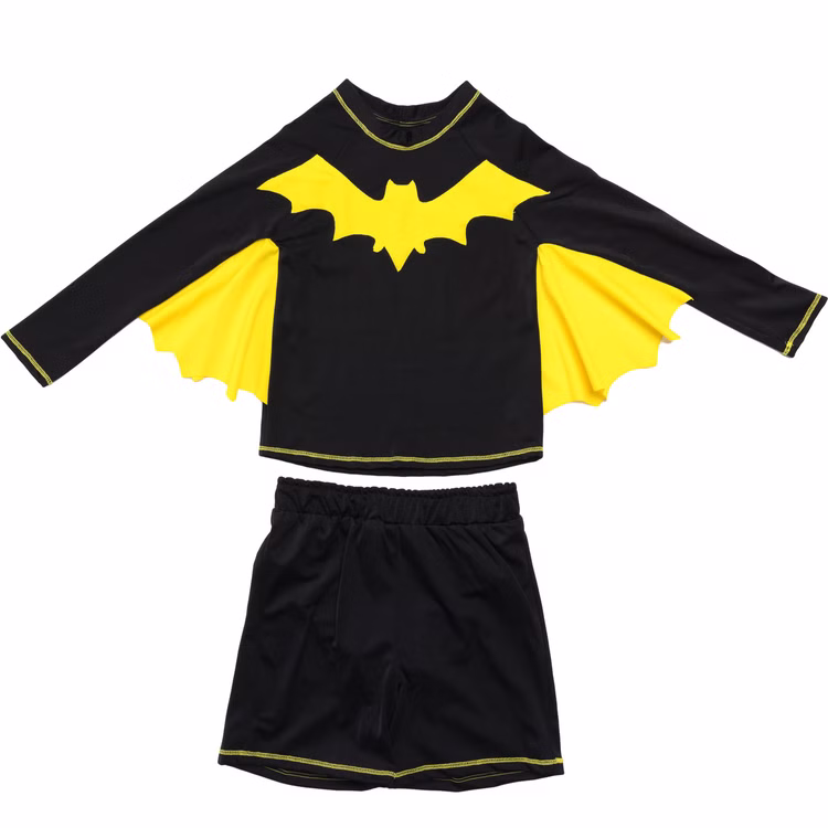 UV-Kleidung Super Bat Fledermaus 2-tlg. UPF 50+ UV Schutz Bademode für Kinder UV-Kleidung Super Bat Fledermaus 2-tlg. UPF 50+ UV Schutz Bademode für Kinder